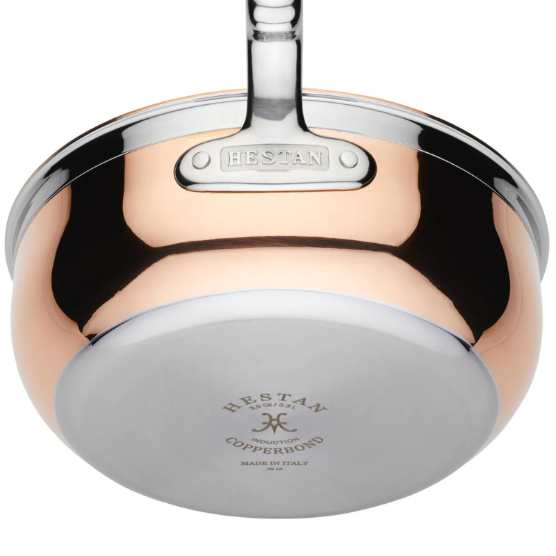 Hestan CopperBond Induction Copper Essential Pans - Medium (3.3L) & Large (4.7L)