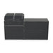 Cozze Elements Modular Outdoor Kitchen with Quattro 900 Grill & Storage, Matte Black