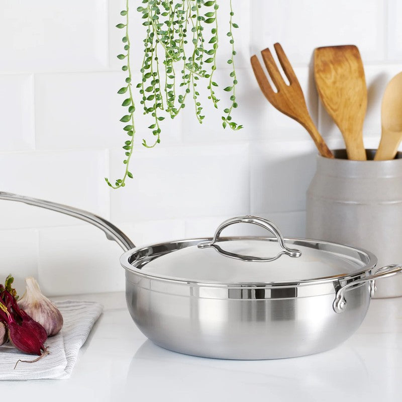 Hestan ProBond Stainless Steel Essential Pan with Lid