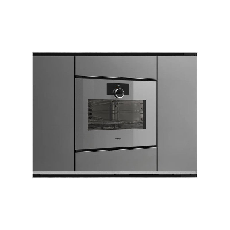 Gaggenau Minimalistic Series GS270130 Stainless Steel Built-In Combination Steam Oven 50 Litres, Sterling