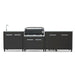 Cozze Modular Outdoor Kitchen Steel with Gas Grill, Storage & Sink