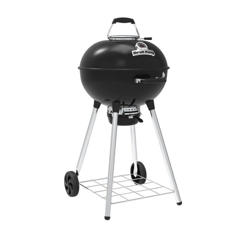 Broil King Gem Kettle Charcoal Grill 47cm with Grid Lifter, Wire Grid & Charcoal Holders