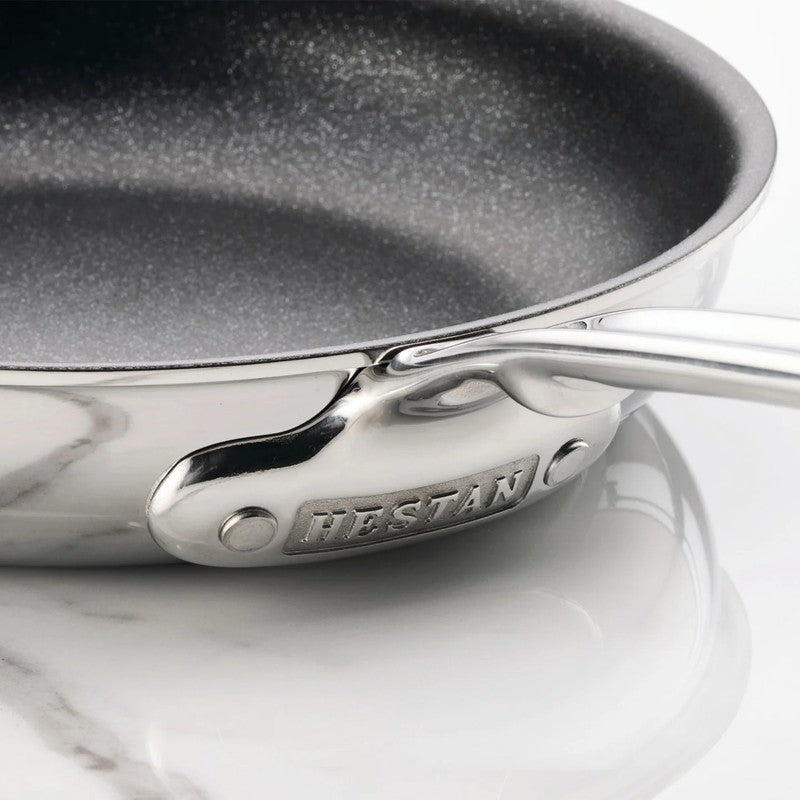Hestan ProBond Luxe Stainless Steel Non-Stick Frying Pan, Mirror-Polished Finish