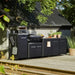 Cozze Premium Rotate Gas Pizza Oven 17" Powder-coated Steel