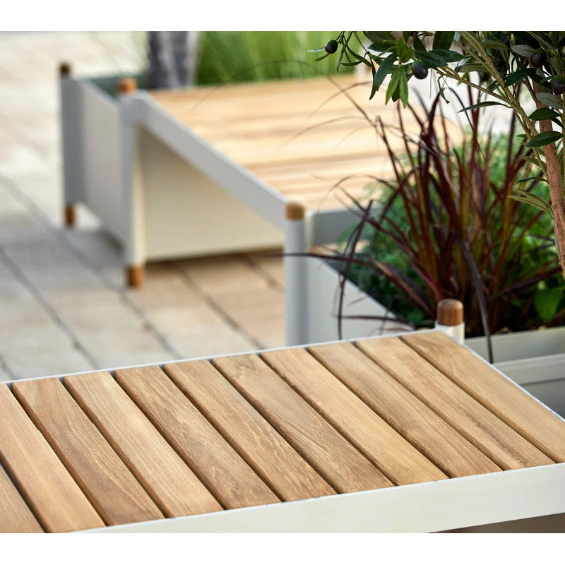 Sticks Bench with 2 Planters