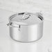 Hestan ProBond Luxe Stainless Steel Stockpot 7.6L with Lid, Mirror-Polished