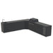 Cozze Elements Modular Outdoor Kitchen L-Shape with Grill, Storage, Fridge & Sink