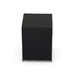 Fontana Ignes Magnelis® Steel Door Cabinet 65 with Porcelain Ceramic Worktop, Black