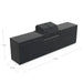 Cozze Elements Modular Outdoor Kitchen with Quattro 900 Grill & Storage, Matte Black