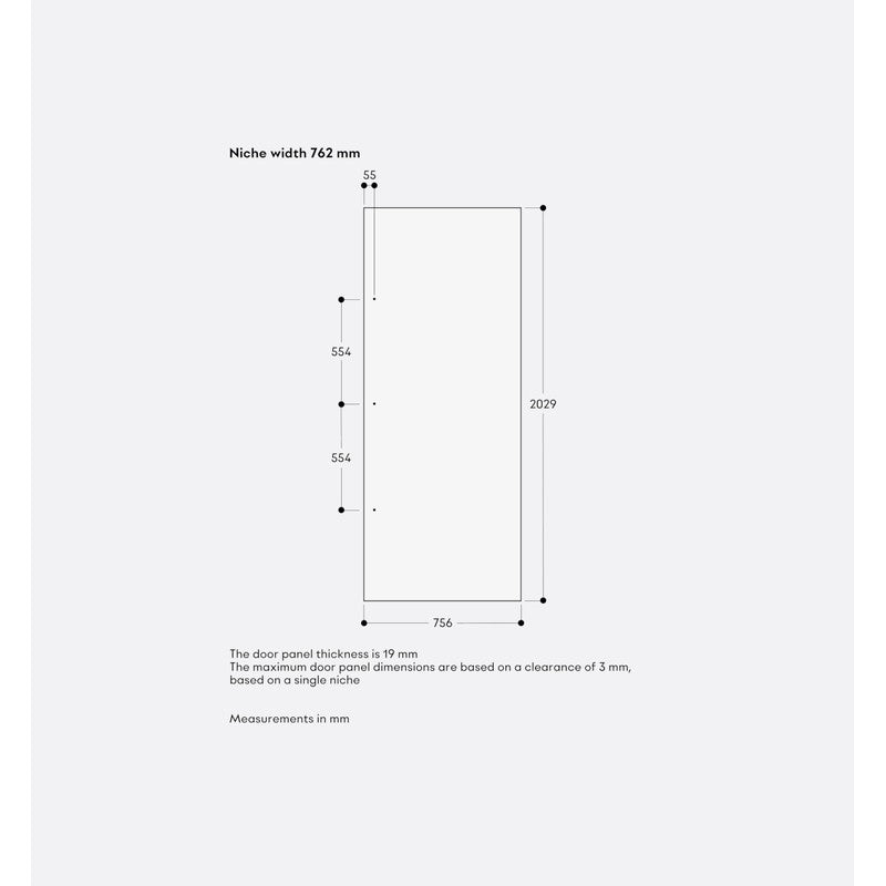 Gaggenau Vario Cooling Express Series RVC477190 Stainless Steel Fully Integrated Fridge 76cm
