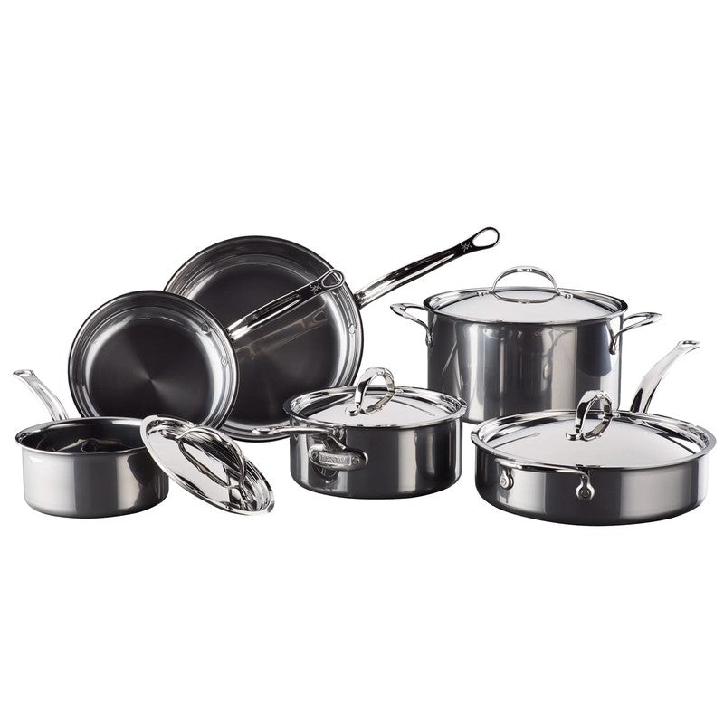 Hestan NanoBond Titanium Stainless Steel 6-Piece Cookware Set
