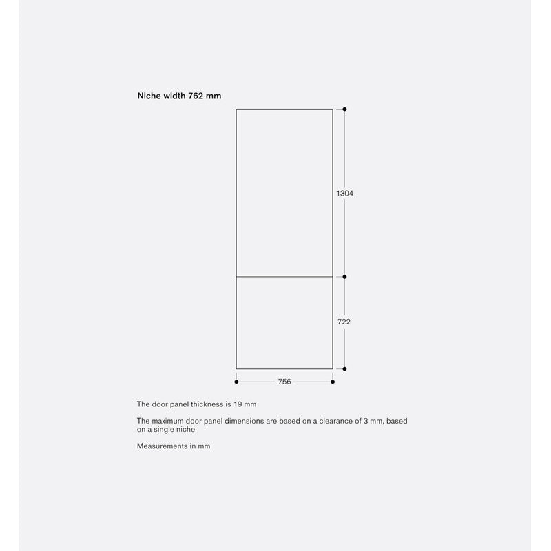 Gaggenau Vario Cooling Expressive Series RVB477190 76cm Stainless Steel Fridge Freezer with Icemaker