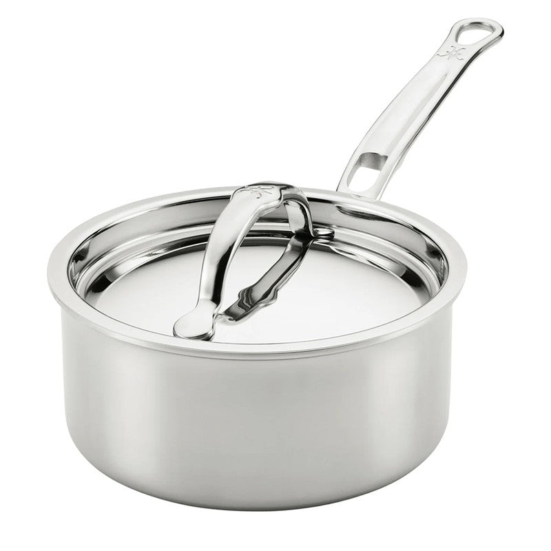 Hestan ProBond Luxe Stainless Steel Saucepan with Lid