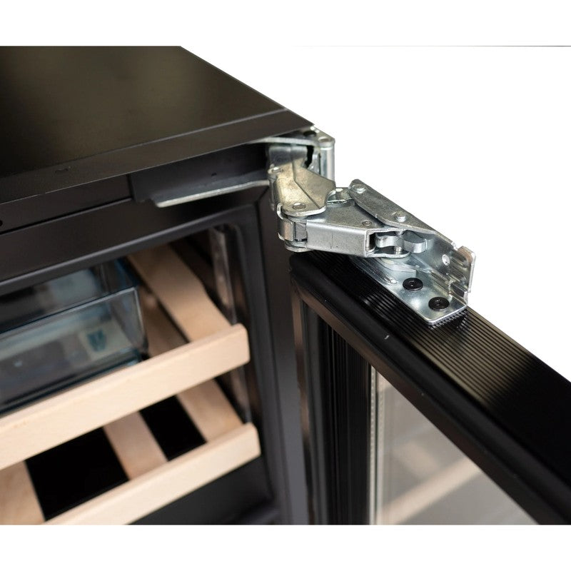 Dunavox NOBLE-32.TO Dual Zone 33 Bottle Fully Integrated Wine Cooler