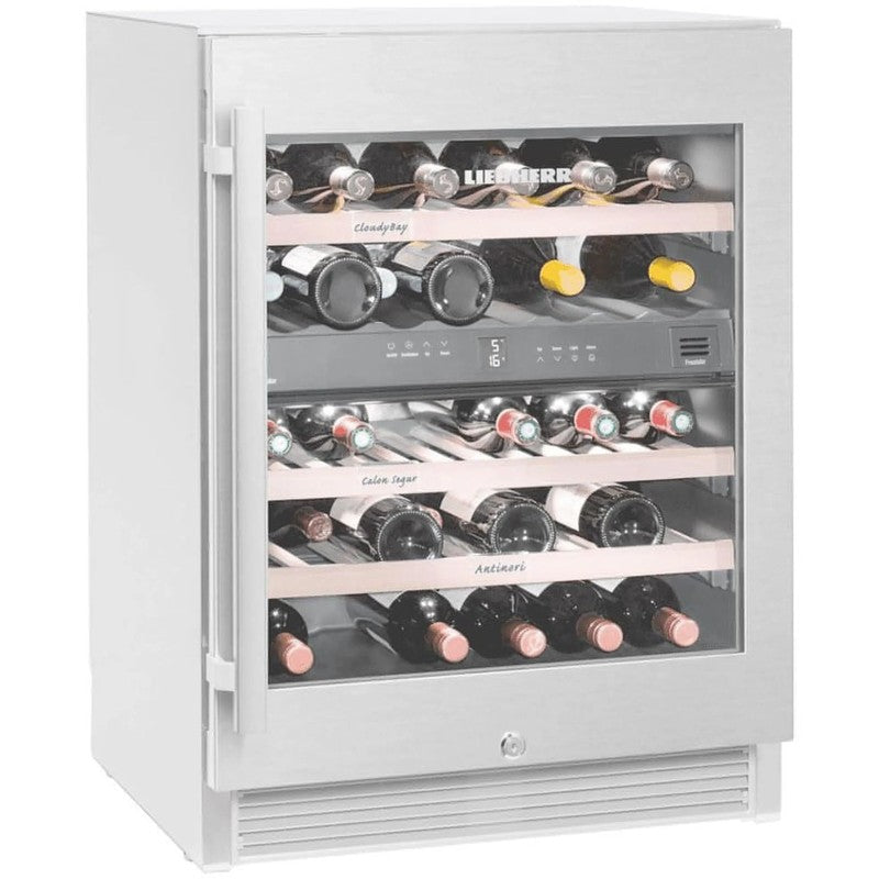Liebherr Vinidor WTes 1672 Wine Cabinet 34 Bottle with Glass Door