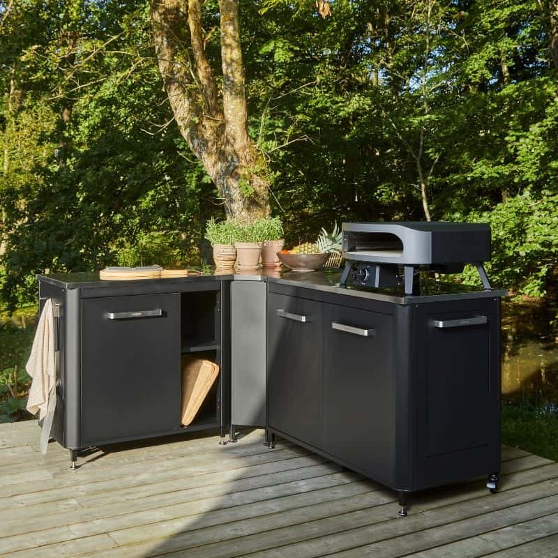 Cozze Outdoor Kitchen 120 Stainless Steel Work Station, 120cm