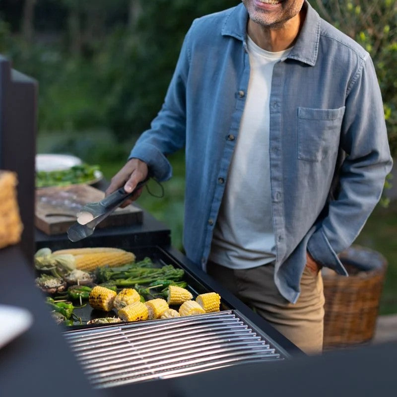Cozze Combo 900 Enamelled Cast Iron Gas Grill