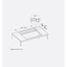 Gaggenau 400 Series AL400192 Stainless Steel Table Ventilation 90cm