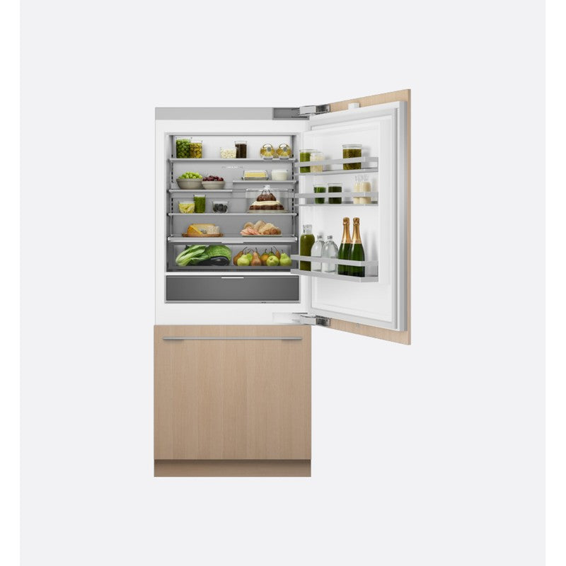 Fisher & Paykel Series 11 RS9121WRUVE1 91cm Fully Integrated Fridge Freezer with Ice & Water, Right Hand Hinge