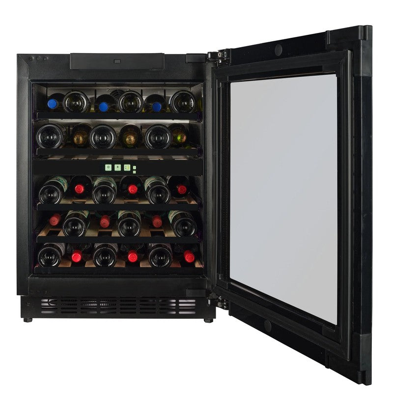 CELLA KITCHENLINE Fully Integrated Wine Fridge 36 Bottle, TFT-W34PANEL-TO