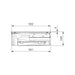Bora PURSA 58cm Induction Venting Hob, Black