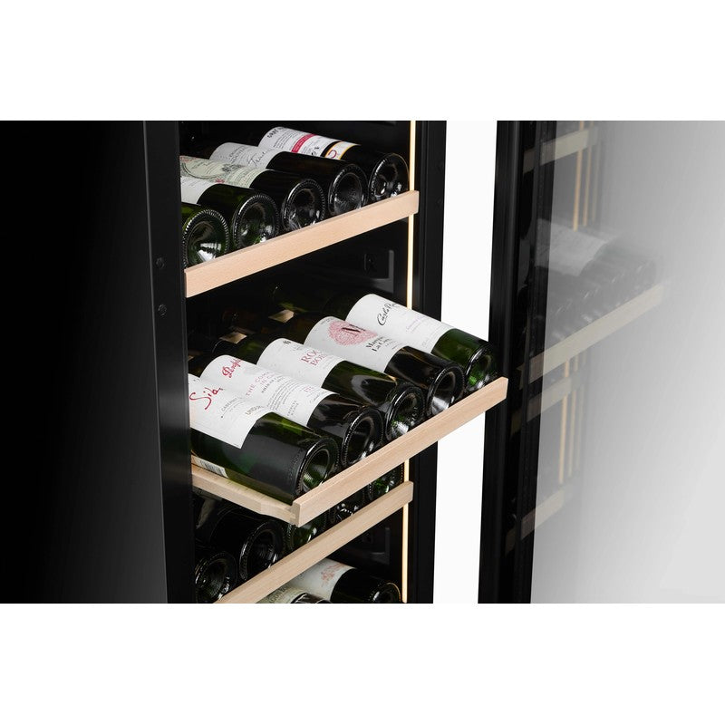 CELLA W82S Wine Fridge 73 Bottle, Black