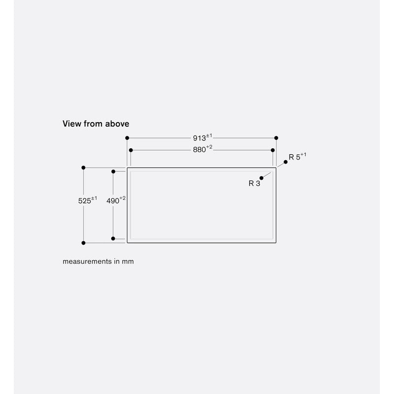 Gaggenau 400 Series CX492101 90cm Induction Hob, Black