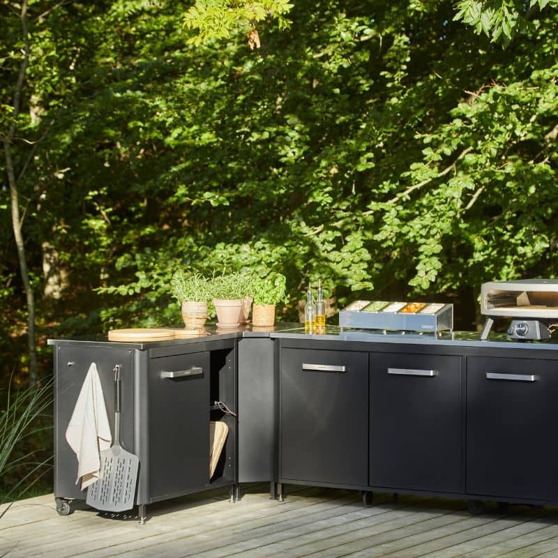 Cozze Outdoor Kitchen 90 Stainless Steel Kitchen Unit