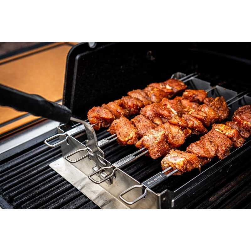 Broil King Narrow Kebab Rack with 4 Skewers