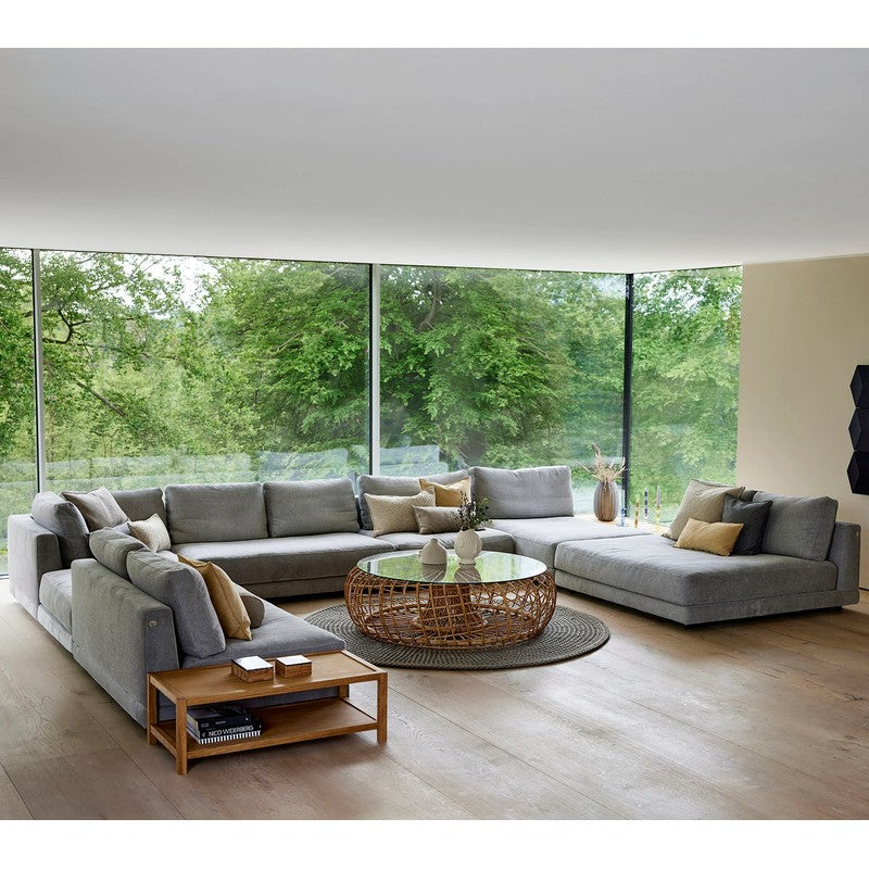 Cane-line Scale 2-Seater Sofa with Single Daybed, Right