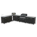 Cozze Modular Outdoor Kitchen Stainless Steel with Gas Grill, Sink & Storage