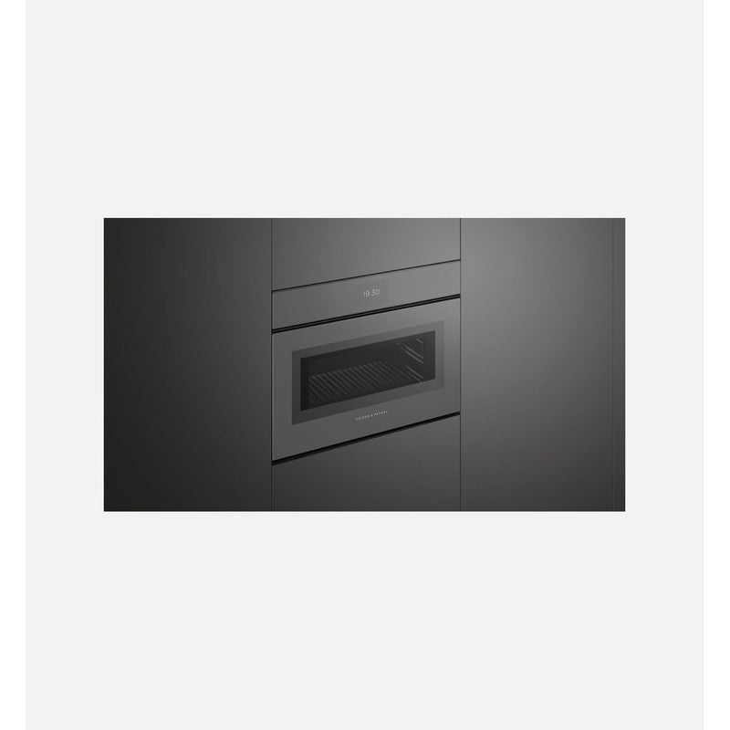 Fisher & Paykel OM60NMTNG1 60cm Combination Microwave Oven, Grey