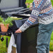 Cozze 800 Series Grill Cart with Side Tables & Hooks
