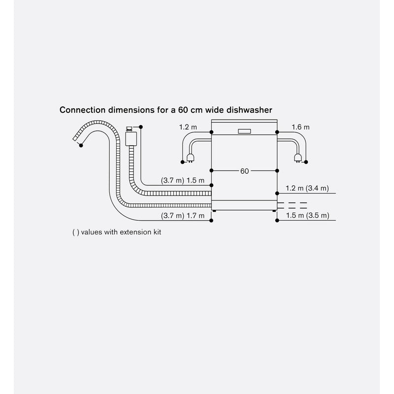 Gaggenau 400 Series DF480101 60cm Fully Integrated Dishwasher