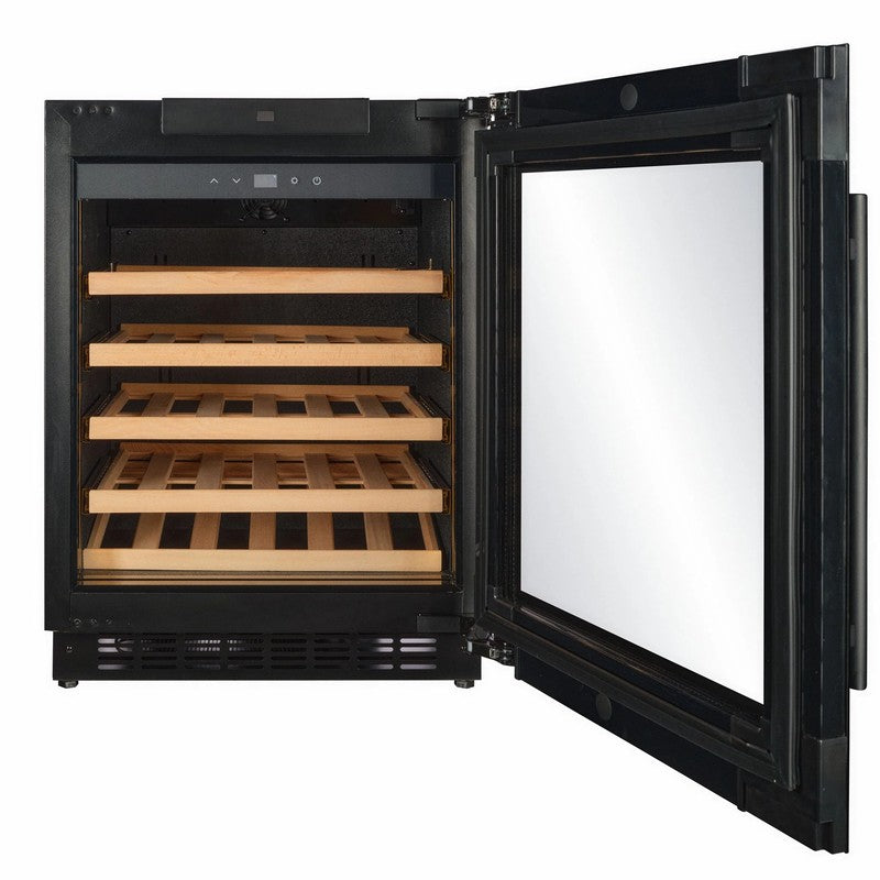CELLA Kitchenline Stainless Steel Undercounter Wine Cooler 600mm, Stainless Steel