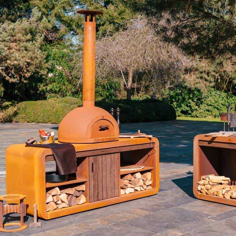 Adezz Forno Dome Corten Steel Pizza Oven