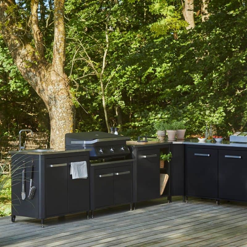 Cozze 90 Stainless Steel Outdoor Kitchen 90 × 60cm