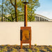 Adezz Forno DIGNA Corten Steel Outdoor Fireplace with Front Door