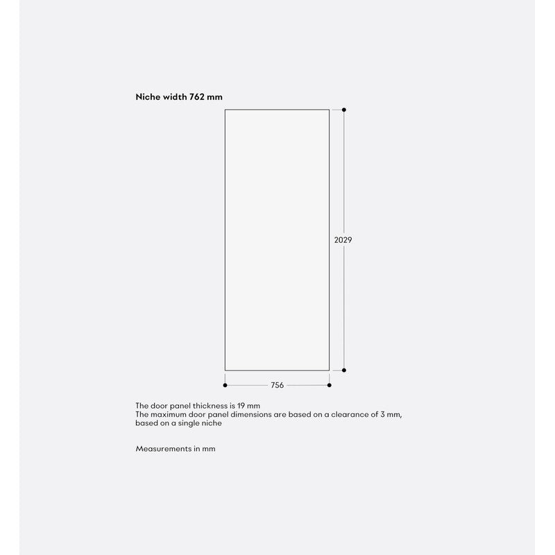 Gaggenau Vario Cooling Express Series RVC477190 Stainless Steel Fully Integrated Fridge 76cm