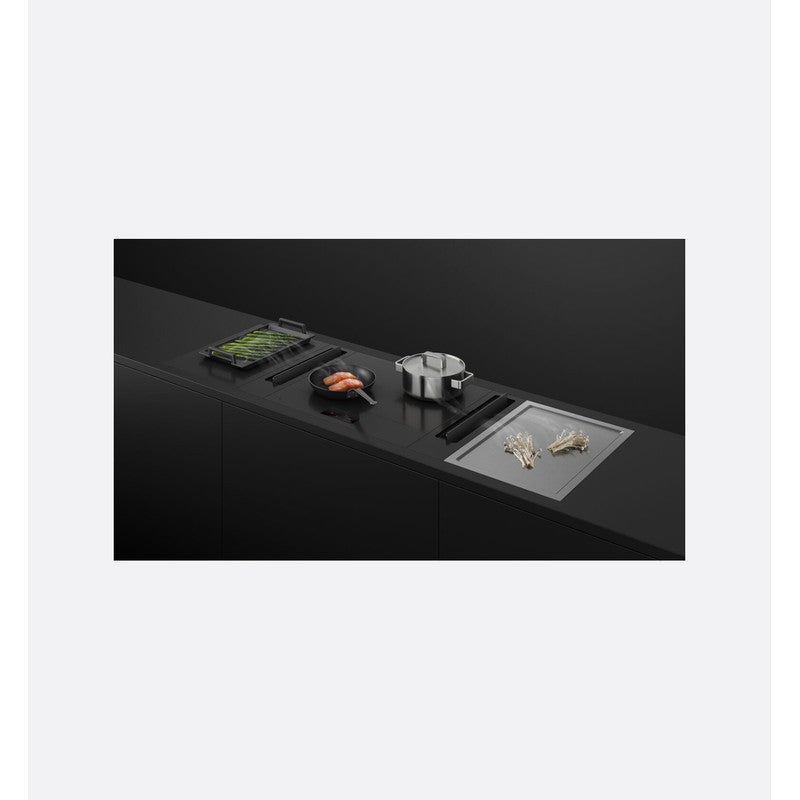 Fisher & Paykel CD13DB2 13cm Auxiliary Modular Downdraft Ventilation Extractor, Black
