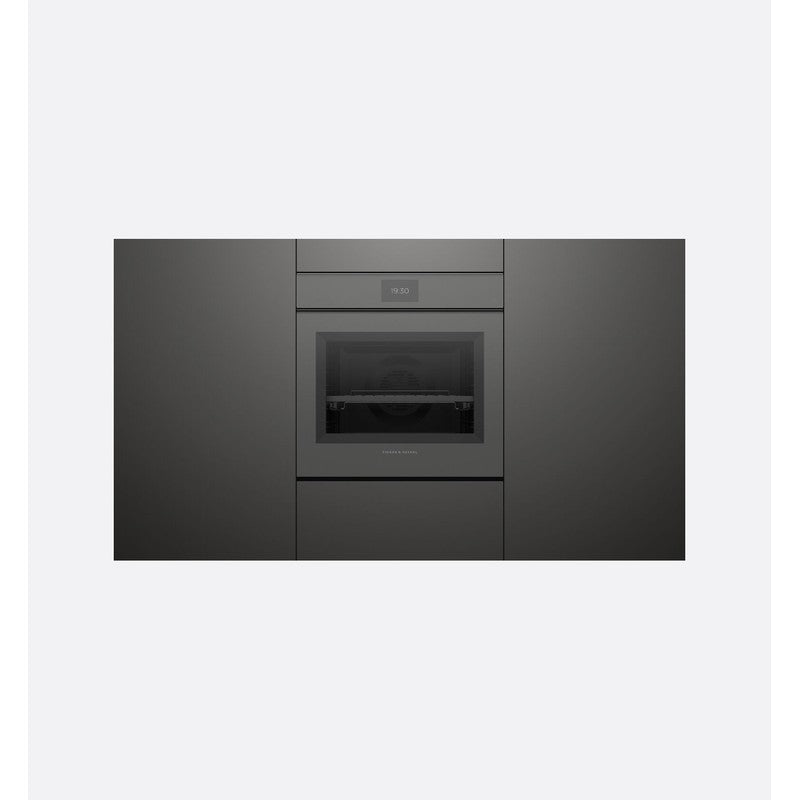 Fisher & Paykel OB60SMPTNG1 60cm Minimal Pyrolytic Oven, Grey