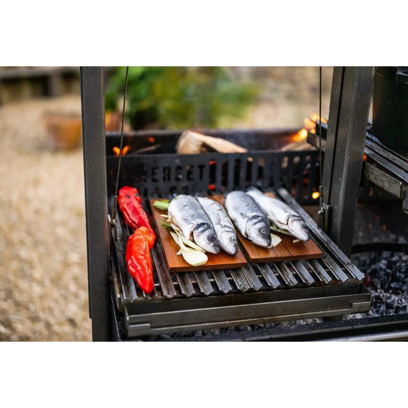 Somerset Grills Grande Argentinian Grill, Gunmetal