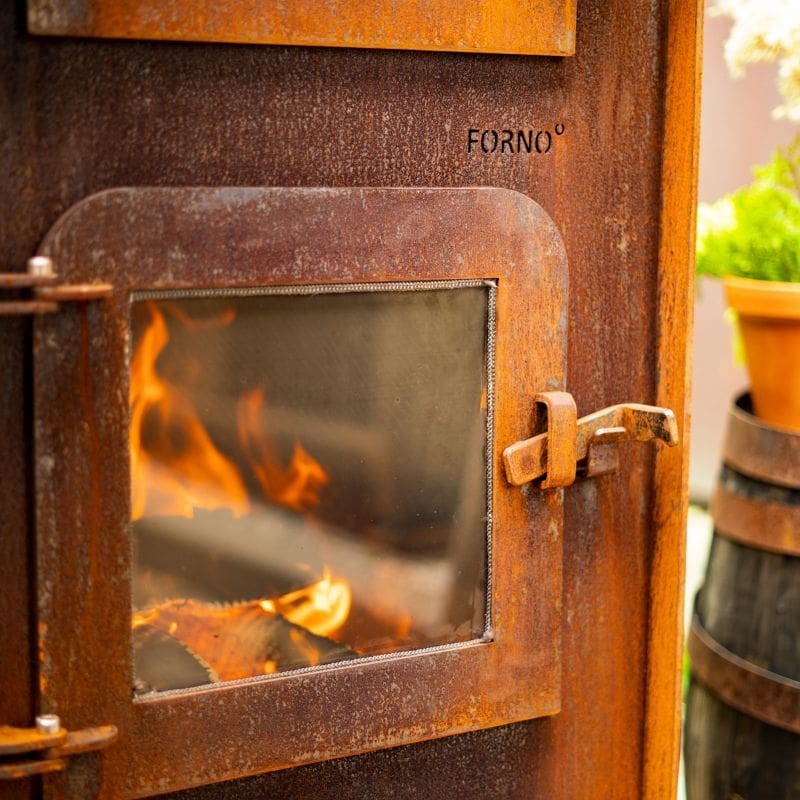 Adezz Forno GAP Corten Steel Outdoor Fireplace & Pizza Oven