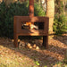 Adezz Forno Enok Corten Steel Outdoor Fireplace