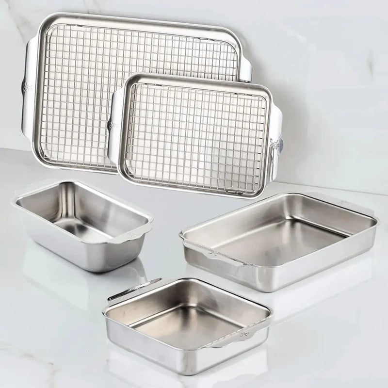 Hestan Ovenbond Stainless Steel Essential Bakeware Set