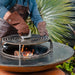 Adezz Forno Seare Halo Corten Steel Plancha Grill