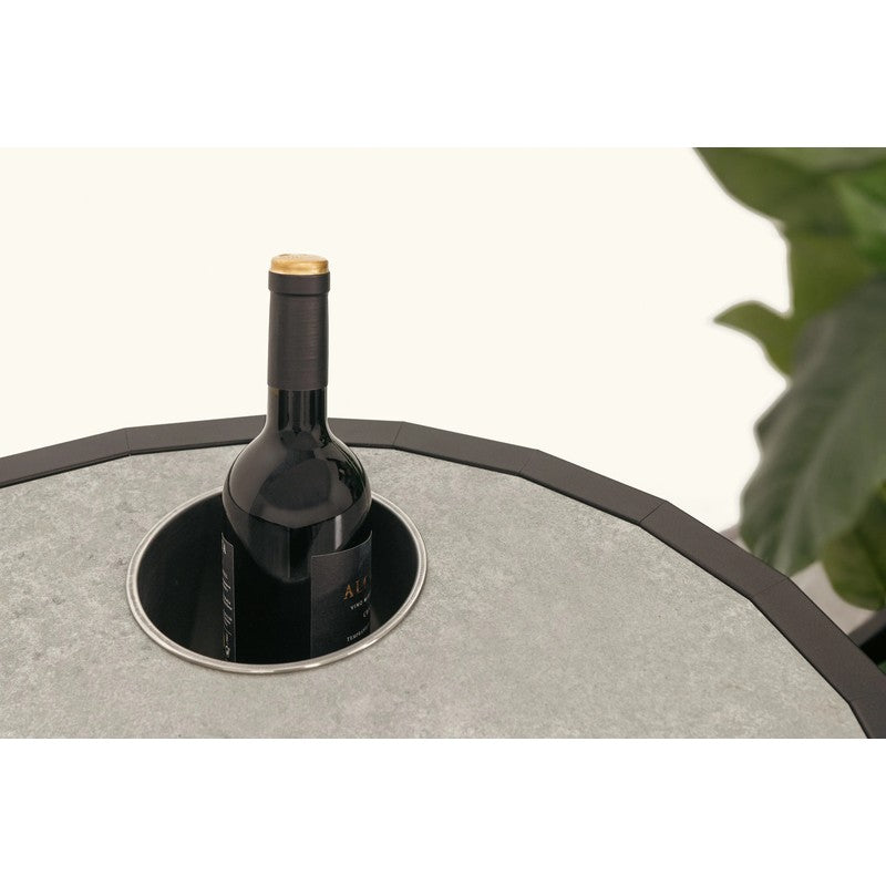 Q-boo OVO GL Dekton Outdoor Kitchen with Sink & Cover