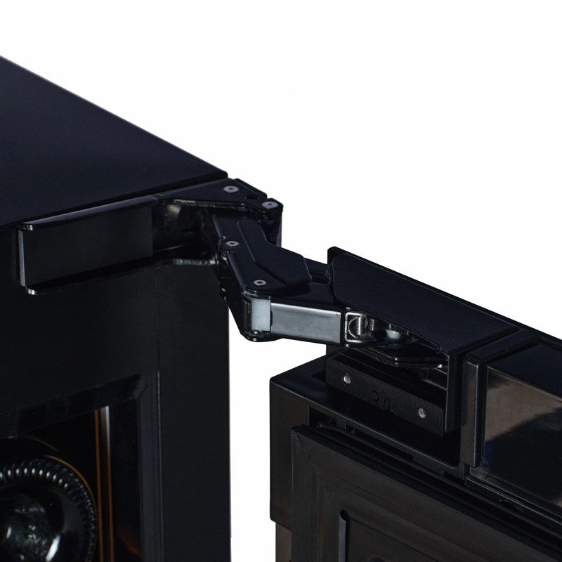 CELLA KITCHENLINE Beverage Centre 600mm, Black Glass