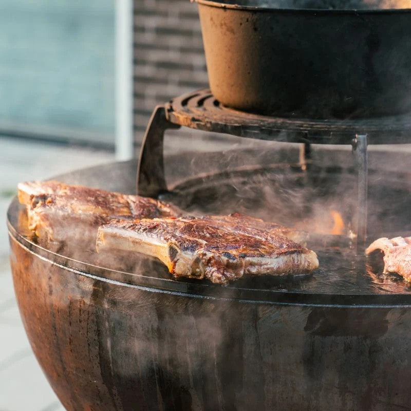 Adezz Forno Seare Bole Steel Plancha Grill