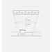 Gaggenau 400 Series AC402181 80cm Stainless Steel Ceiling Ventilation